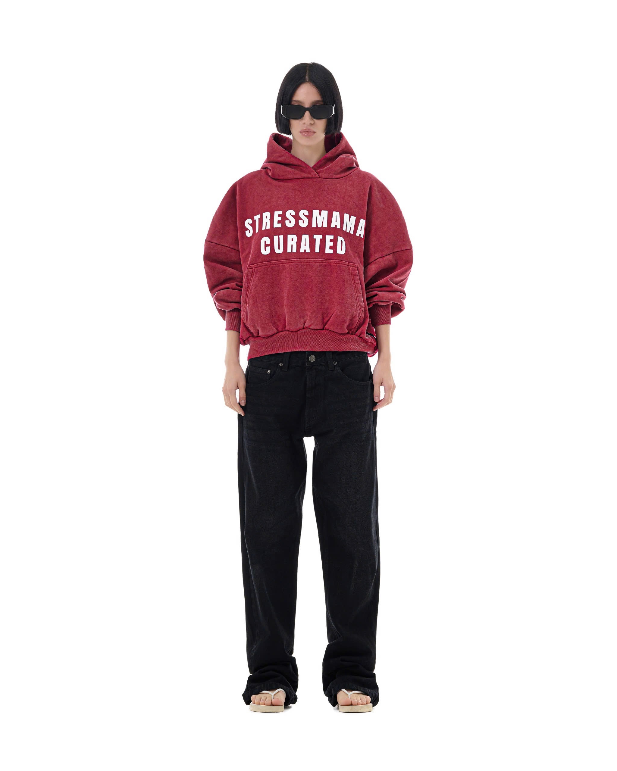 FW25 CURATED HOODIE - RED