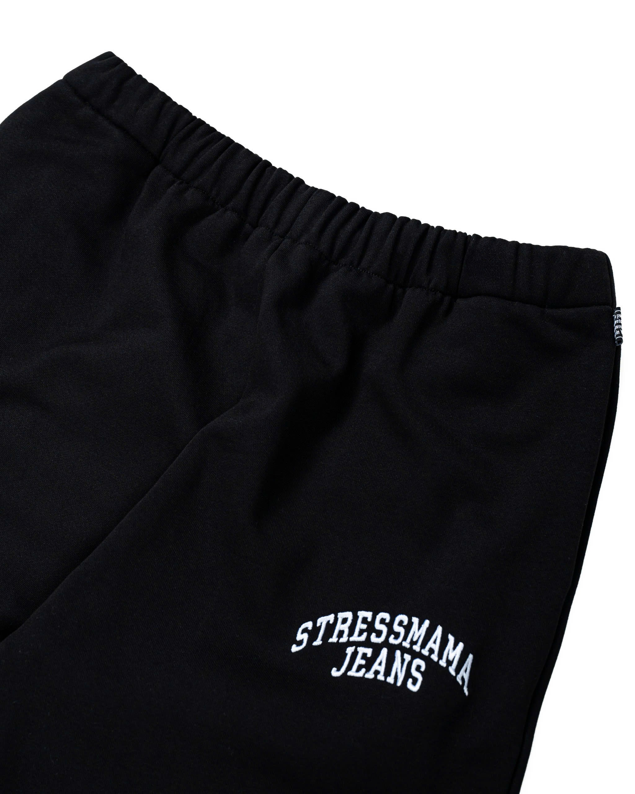 FW25 SSMA JEANS SWEAT PANTS - BLACK