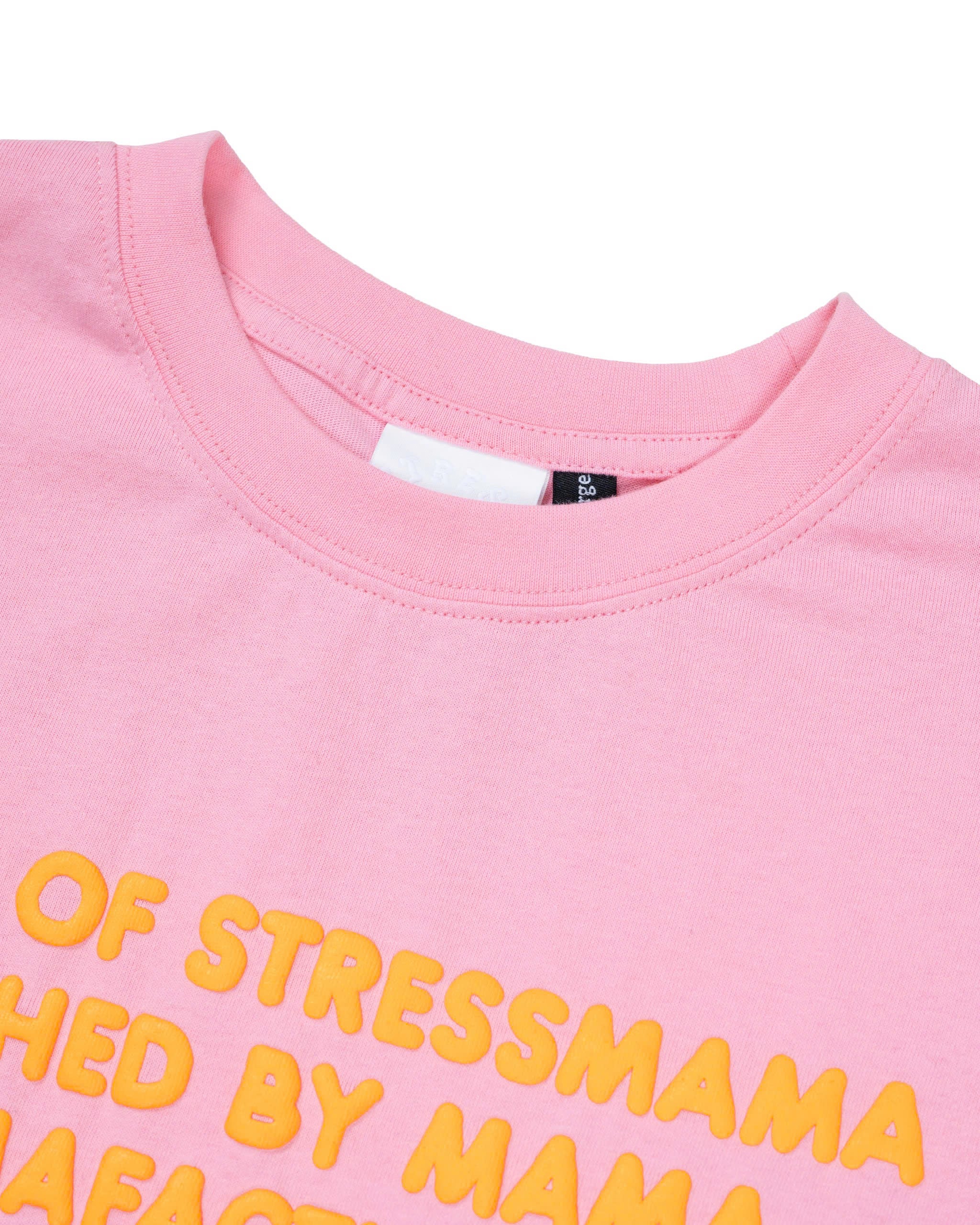 FW25 TEXT T-SHIRT - PINK