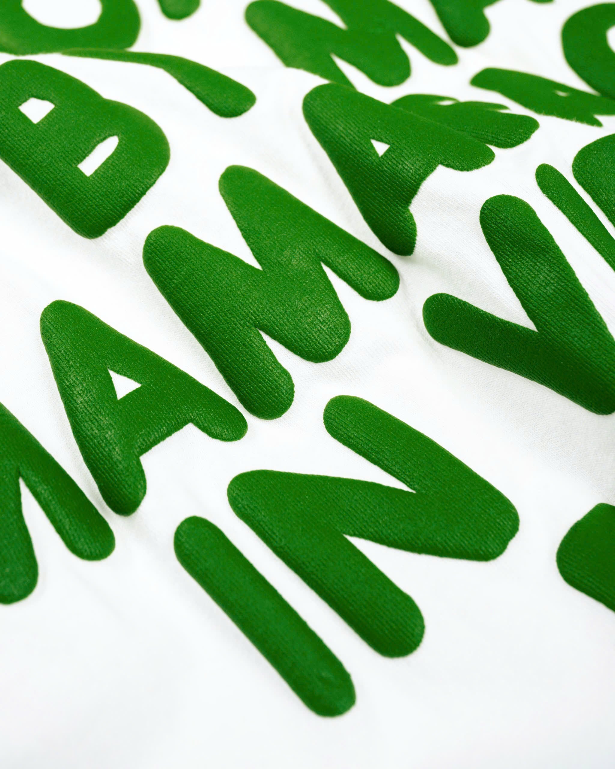 FW25 TEXT T-SHIRT - WHITE