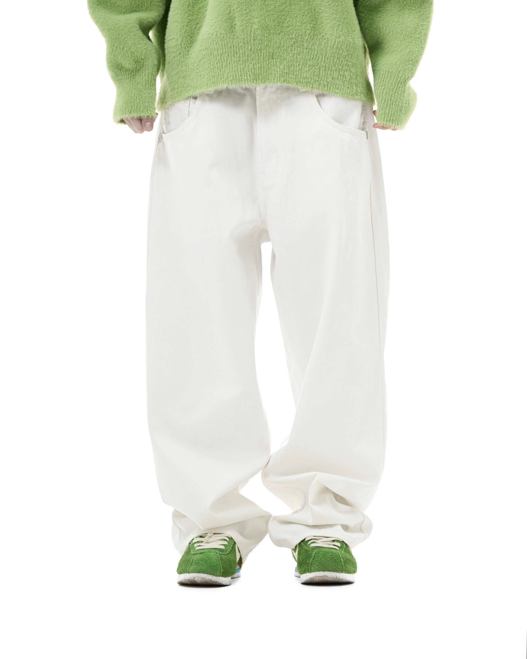 FW25 PLAIN JEANS - WHITE