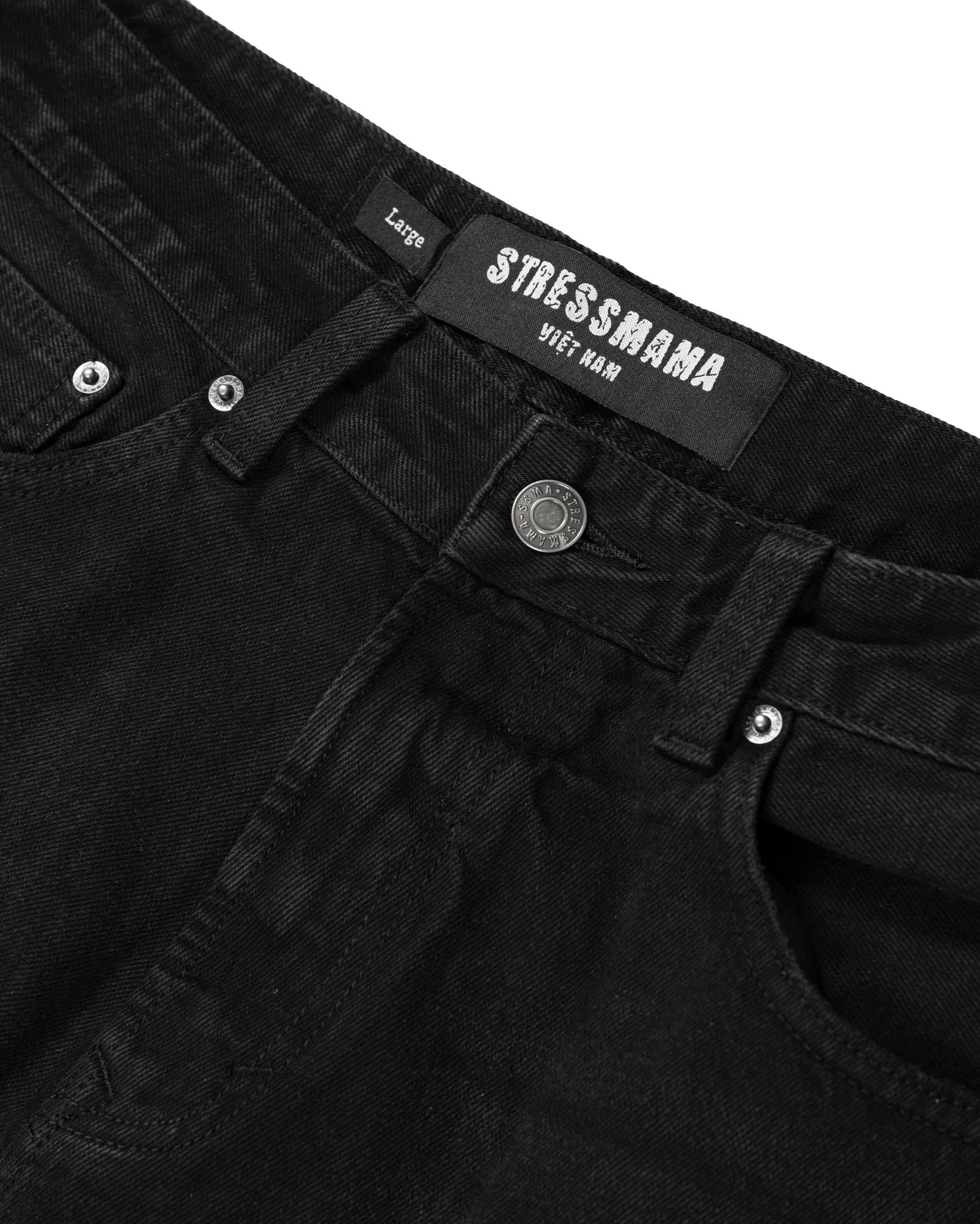 FW25 BAGGY JEANS - BLACK
