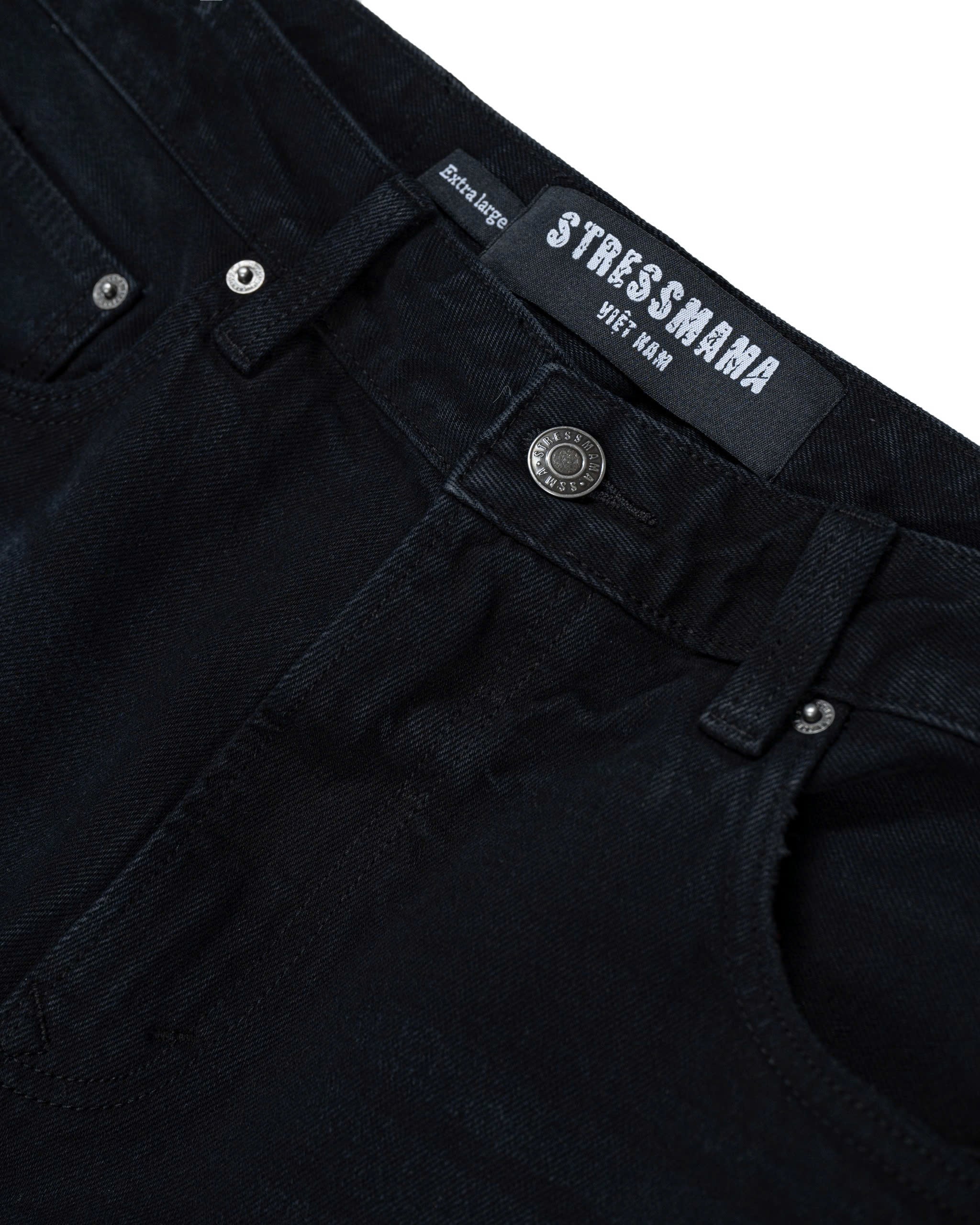 FW25 LOOSE FIT JEANS - BLACK