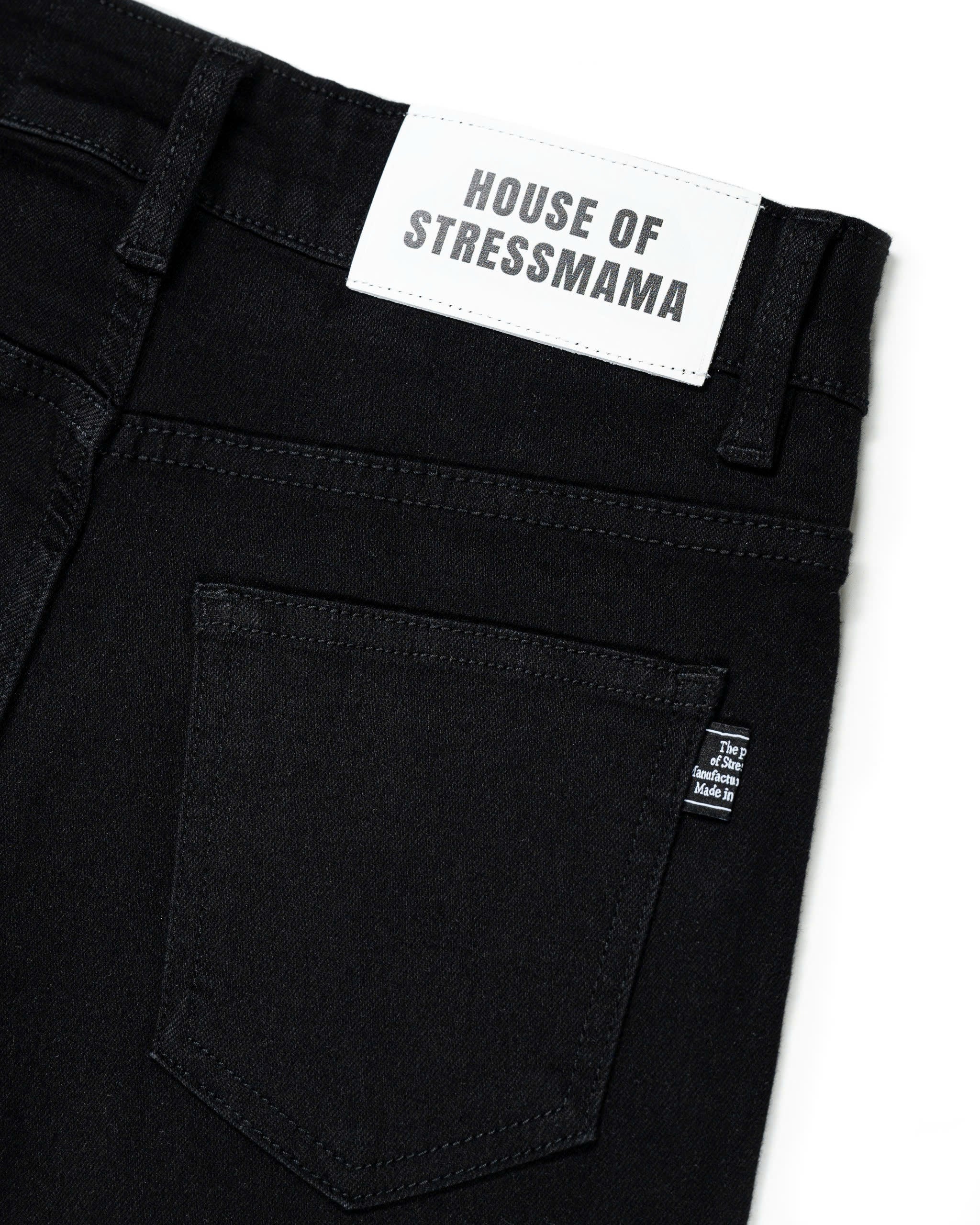 FW25 FLARED JEANS - BLACK