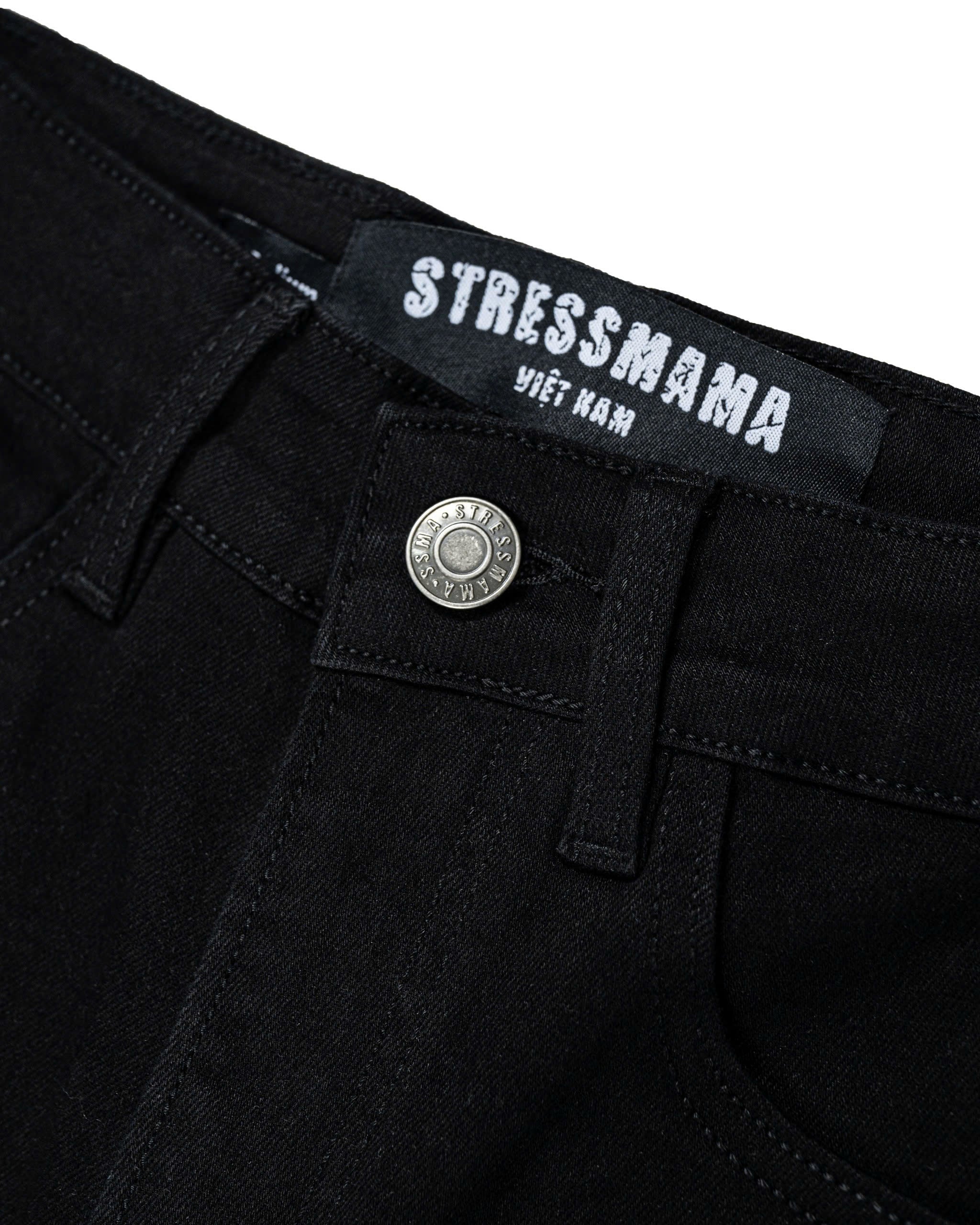 FW25 FLARED JEANS - BLACK