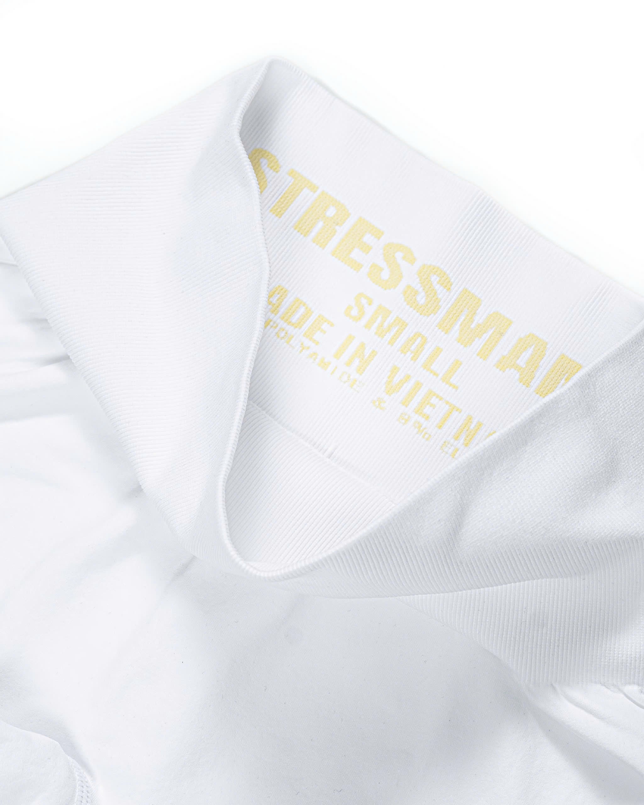 FW25 SSMA BIKER SHORTS - WHITE