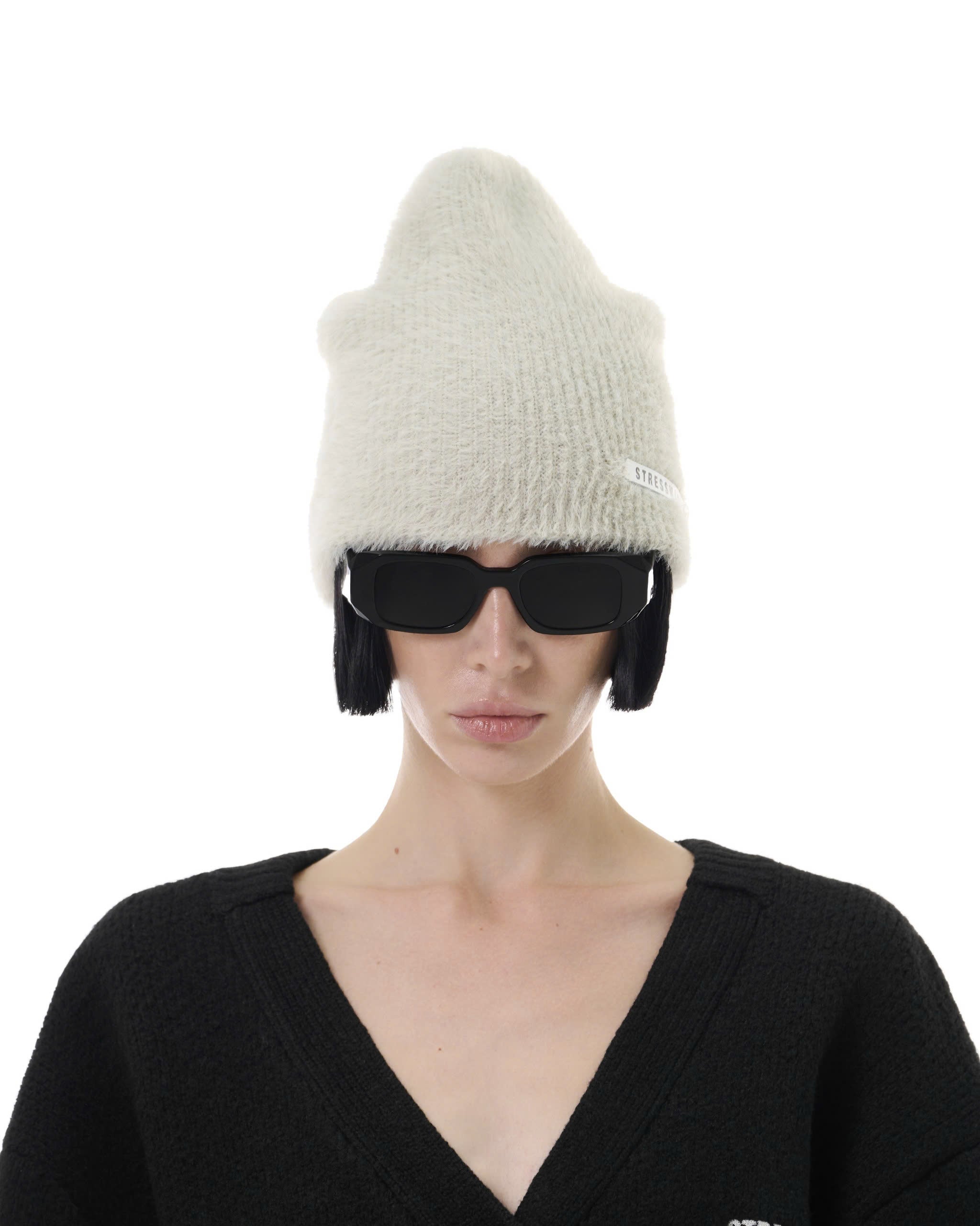 FW25 KNIT BEANIE HAT - GRAY