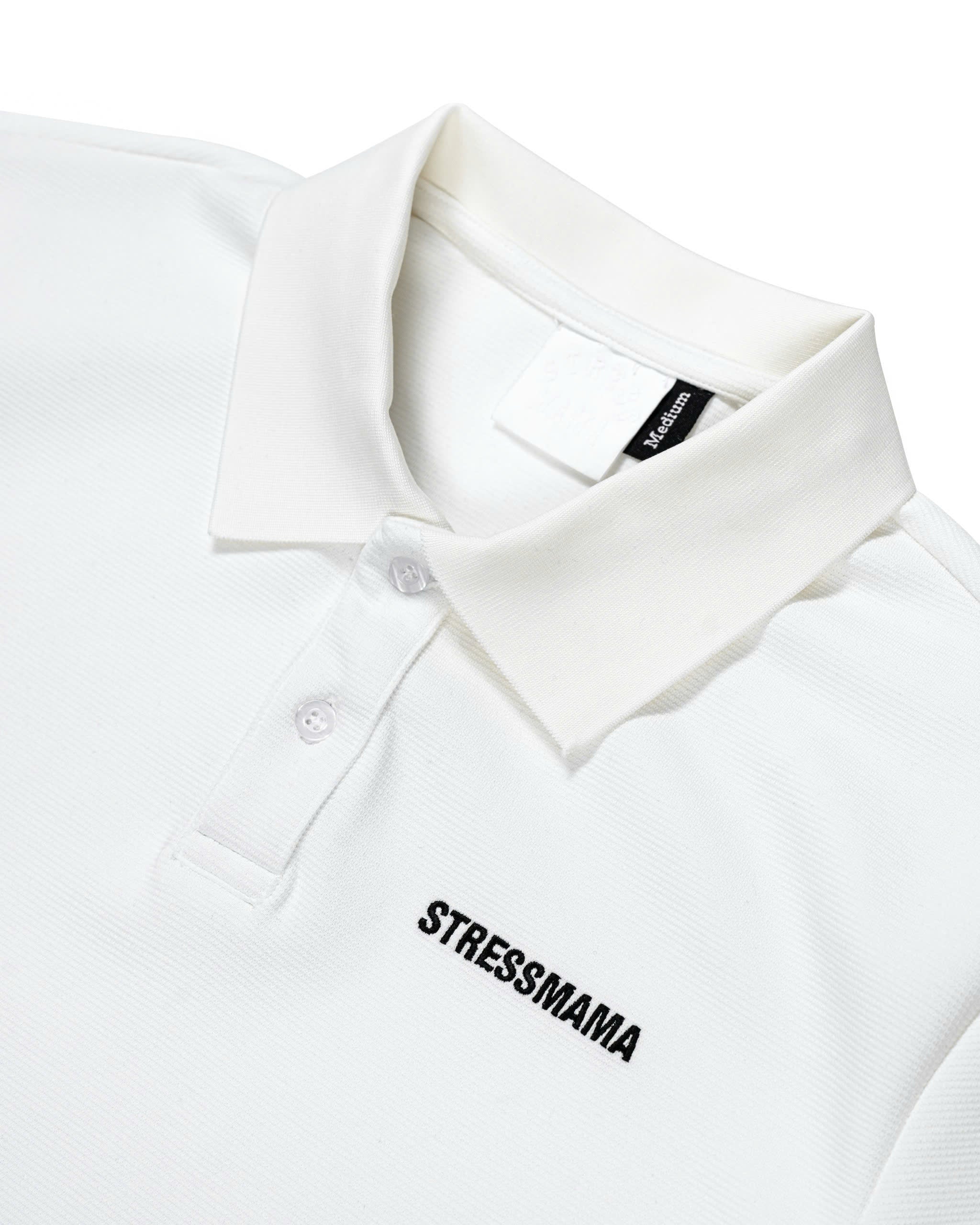 FW25 WOMEN POLO SHIRT - WHITE