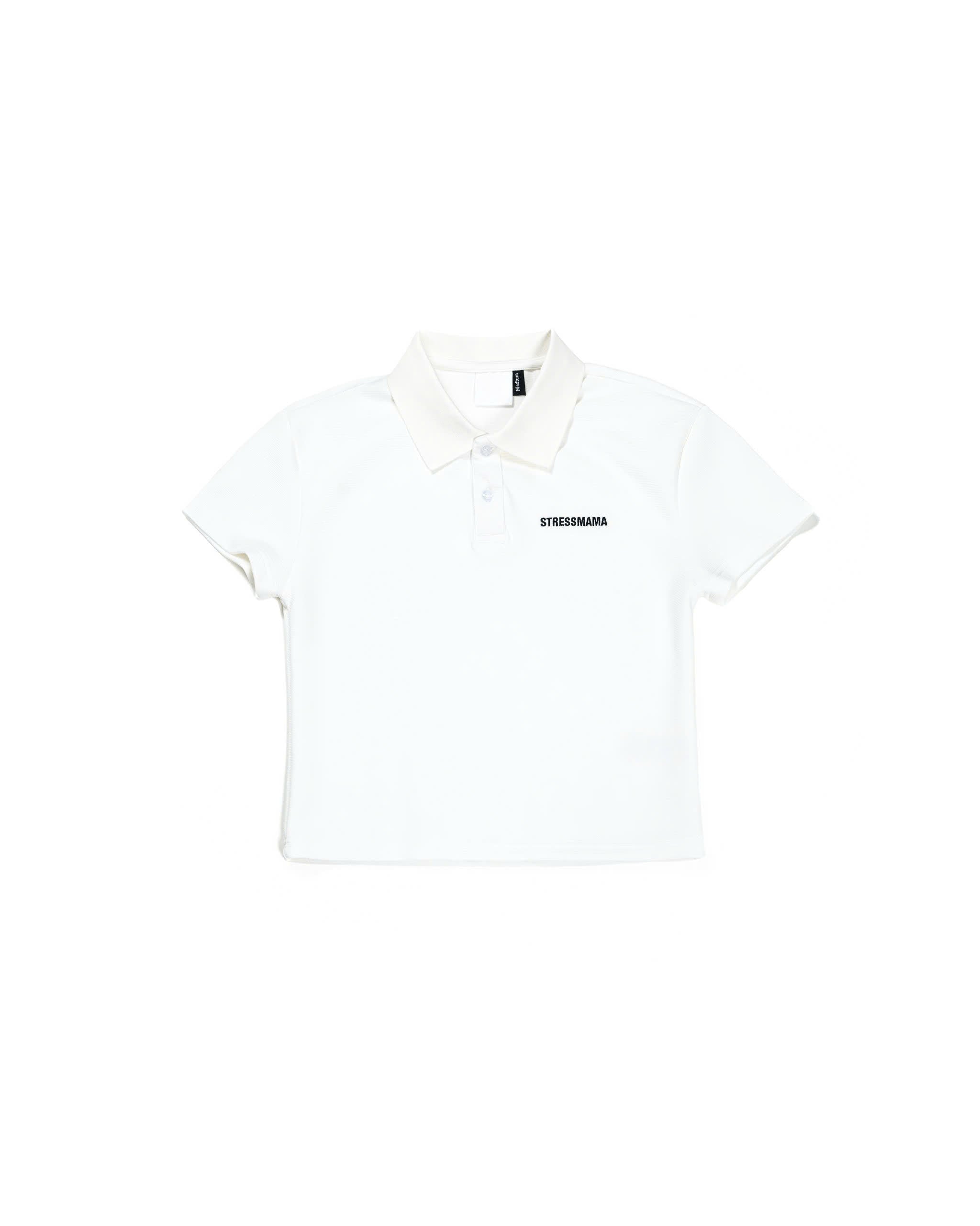 FW25 WOMEN POLO SHIRT - WHITE