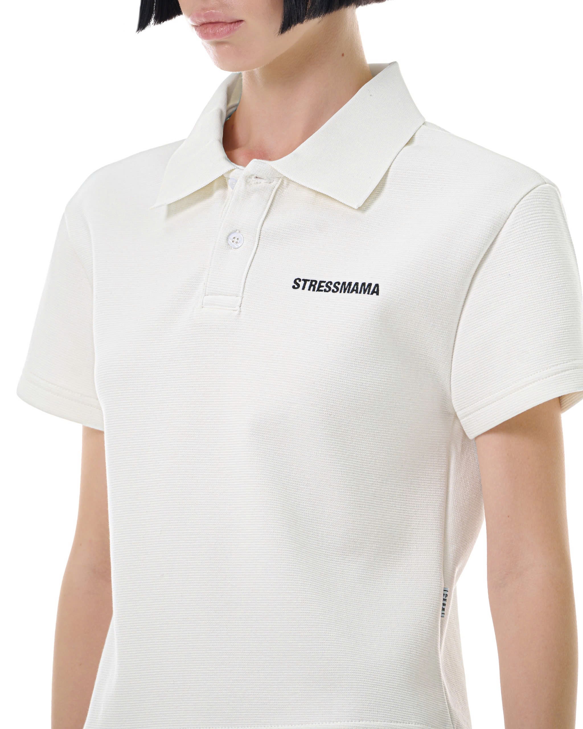 FW25 WOMEN POLO SHIRT - WHITE