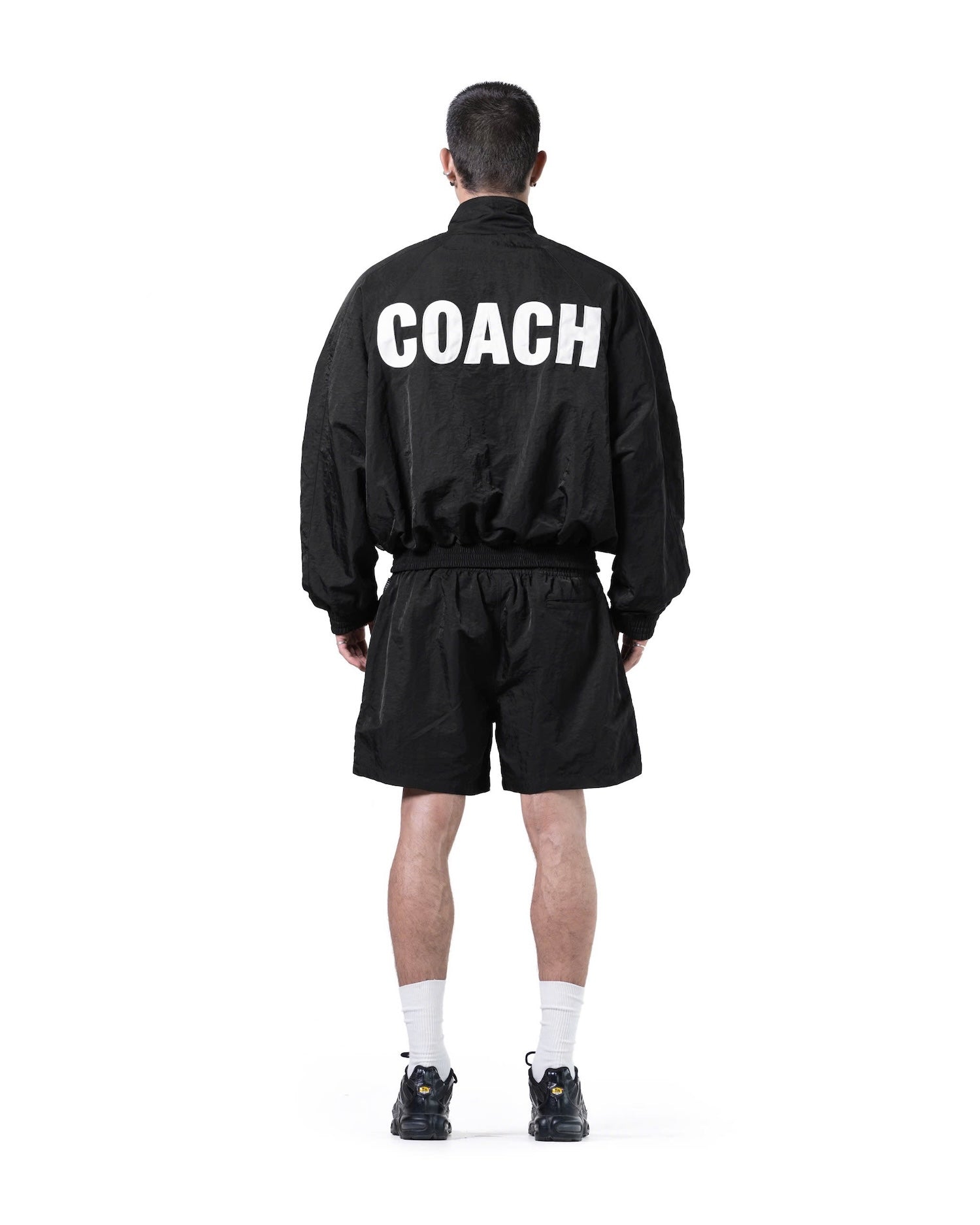 SSMA COACH TRACK JACKET - BLACK
