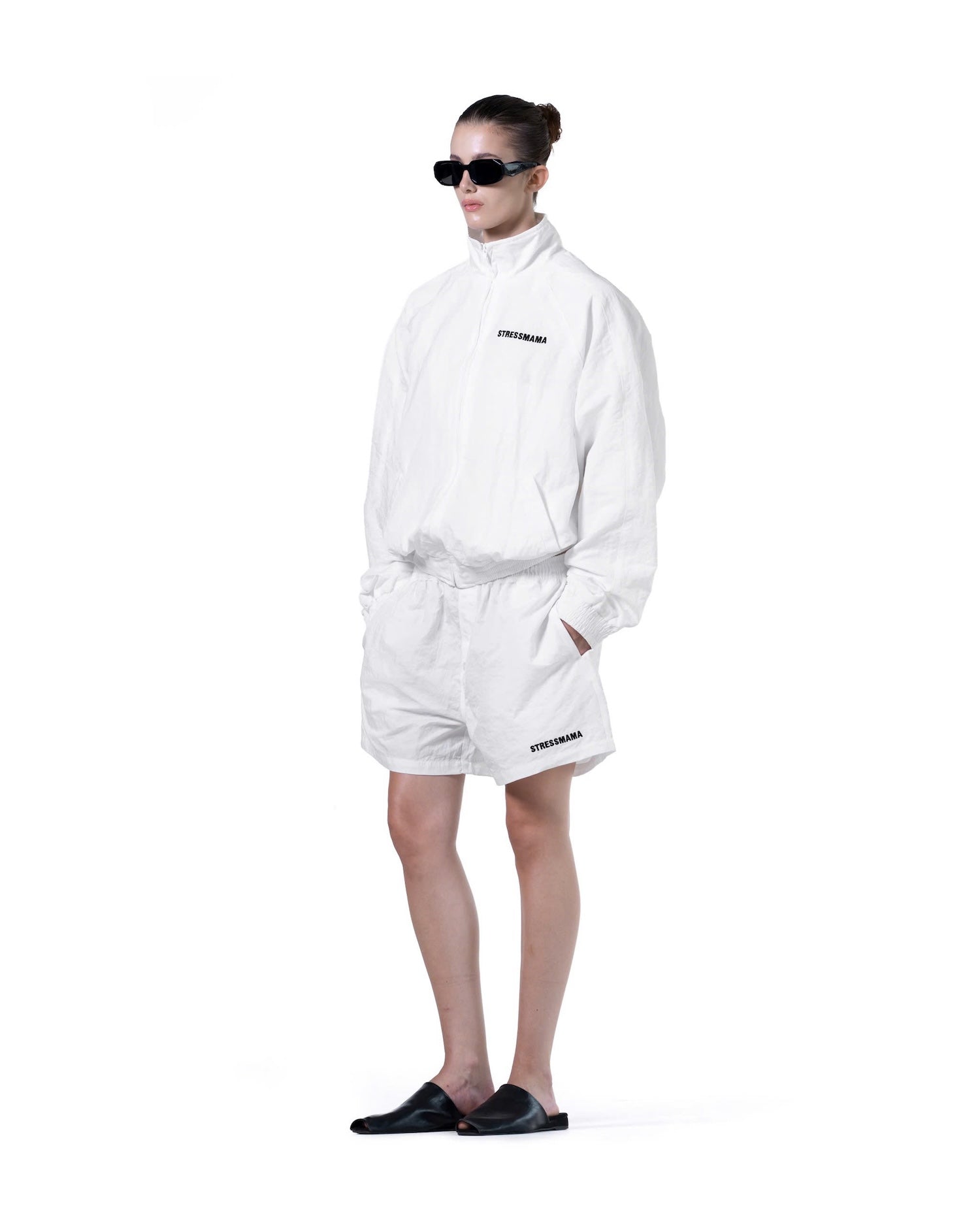 SSMA COACH TRACK JACKET - WHITE